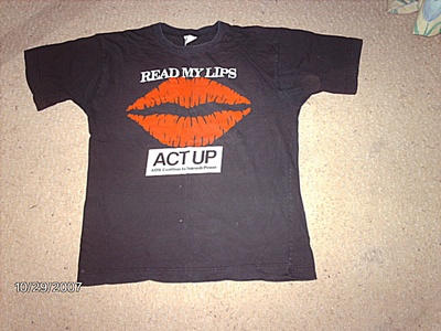 ACTUP t-shirt