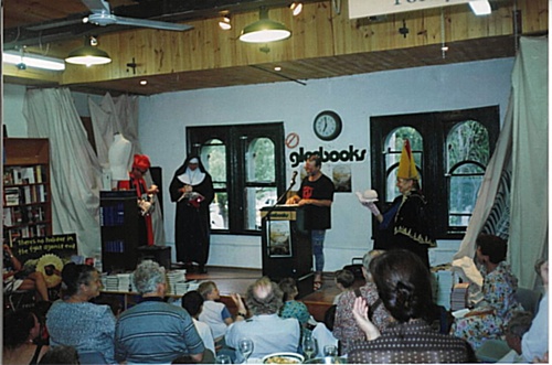 Peter Launching book at gleebooks 1997