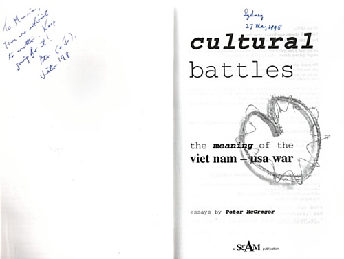 Peter autographing book1998