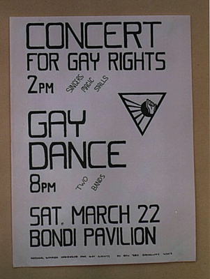 Gay Dance, Concert