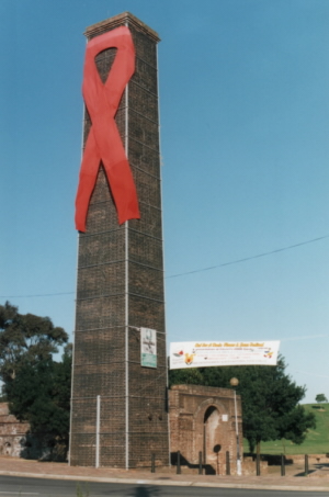 Red Ribbon at Sydney Park