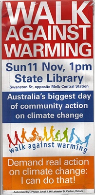 Walk against Warming